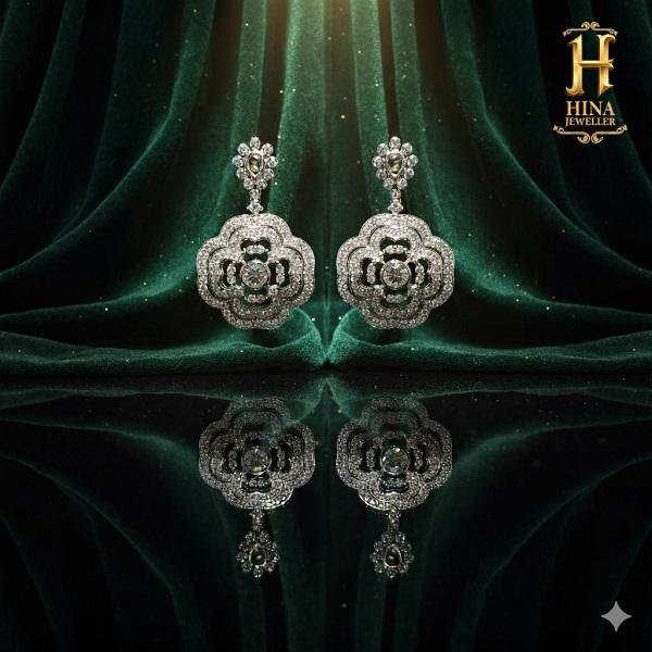 One carat Earrings OKER0003